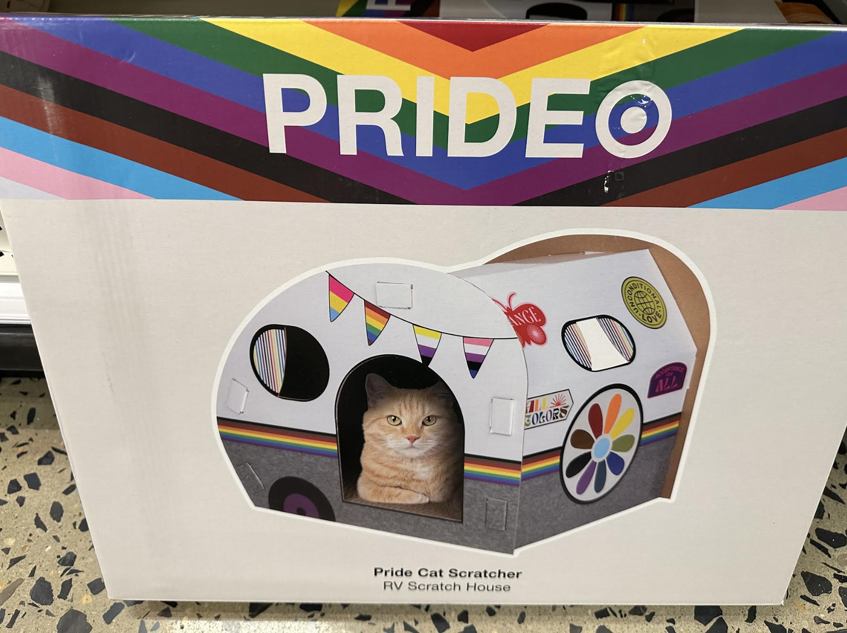 Targets "pride" cat scratching